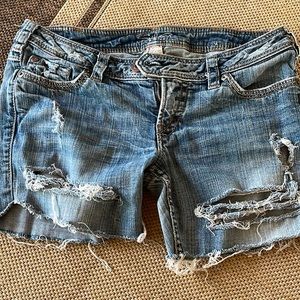 Silver shorts
